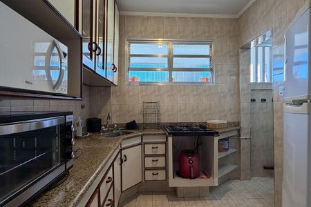 Cozinha e Área de Serviço de apartamento para alugar com 1 quarto, 58m² em Aparecida, Santos