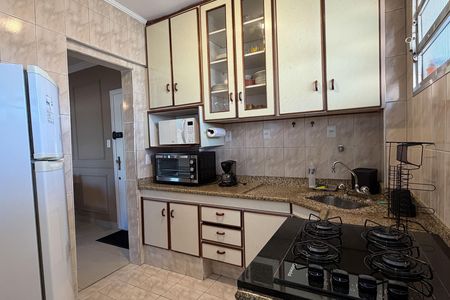 Cozinha e Área de Serviço de apartamento para alugar com 1 quarto, 58m² em Aparecida, Santos