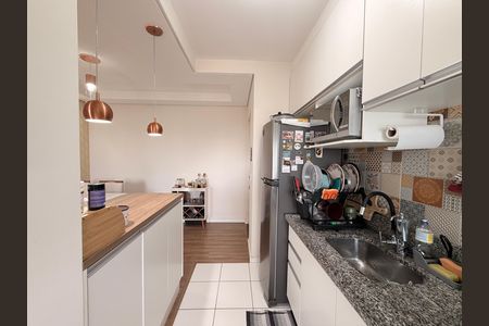 Cozinha de apartamento à venda com 2 quartos, 50m² em Vila Nambi, Jundiaí