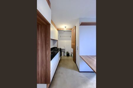 Apartamento para alugar com 34m², 2 quartos e sem vaga Apartamento para alugar com 34m², 2 quartos e sem vagaCozinha e Área de Serviço