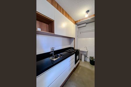 Apartamento para alugar com 34m², 2 quartos e sem vaga Apartamento para alugar com 34m², 2 quartos e sem vagaCozinha e Área de Serviço