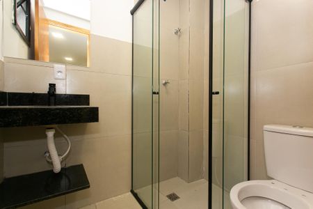 Studio para alugar com 20m², 1 quarto e sem vaga Studio para alugar com 20m², 1 quarto e sem vagaBanheiro