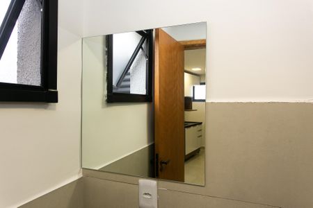 Studio para alugar com 20m², 1 quarto e sem vaga Studio para alugar com 20m², 1 quarto e sem vagaBanheiro
