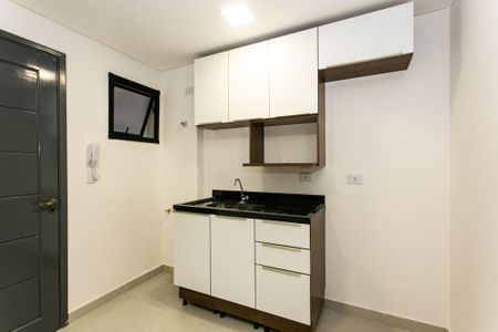 Cozinha de apartamento para alugar com 1 quarto, 30m² em Cidade Mãe do Céu, São Paulo