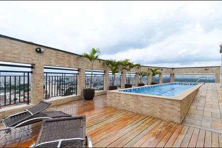 Área comum - Piscina de apartamento para alugar com 3 quartos, 75m² em Ponte Grande, Guarulhos
