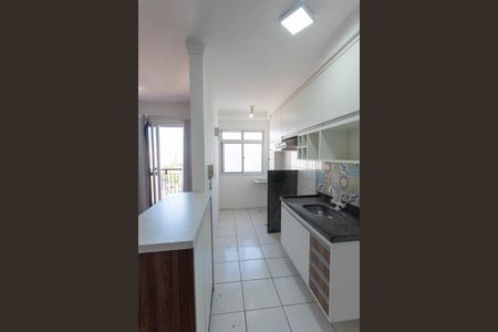Cozinha de apartamento para alugar com 2 quartos, 51m² em Vila Satúrnia, Campinas