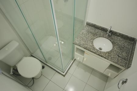Banheiro  de apartamento à venda com 2 quartos, 49m² em Planalto, São Bernardo do Campo