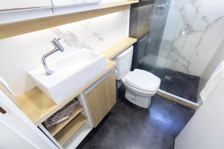 Banheiro de apartamento à venda com 2 quartos, 44m² em Campo Grande, Rio de Janeiro