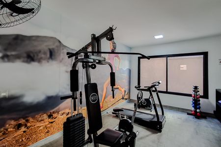 Área comum - Academia de kitnet/studio para alugar com 1 quarto, 27m² em Vila Deodoro, São Paulo