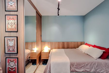 Sala/Quarto de kitnet/studio para alugar com 1 quarto, 27m² em Vila Deodoro, São Paulo