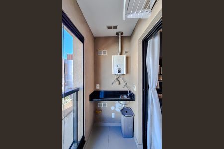 Varanda de kitnet/studio para alugar com 1 quarto, 27m² em Vila Deodoro, São Paulo