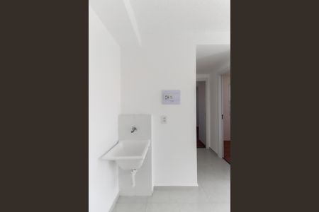 Sala - Cozinha de apartamento para alugar com 2 quartos, 32m² em Jardim Soares, São Paulo