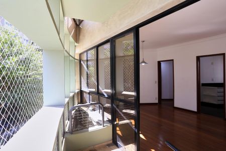 Varanda da Sala de apartamento à venda com 3 quartos, 112m² em Anchieta, Belo Horizonte