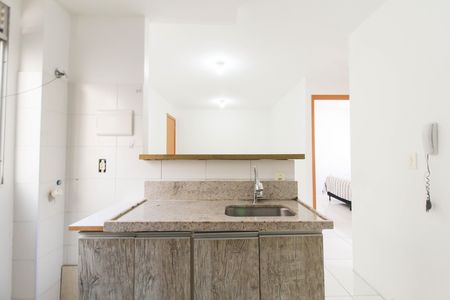 Cozinha de apartamento para alugar com 2 quartos, 42m² em São José, Canoas