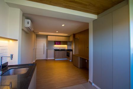 Varanda gourmet de apartamento para alugar com 1 quarto, 42m² em Jardim, Santo André