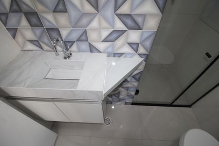 Banheiro de apartamento para alugar com 2 quartos, 53m² em Jardim São Paulo, São Paulo