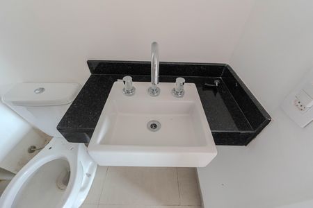 Studio para alugar com 28m², 1 quarto e sem vaga Studio para alugar com 28m², 1 quarto e sem vagaBanheiro