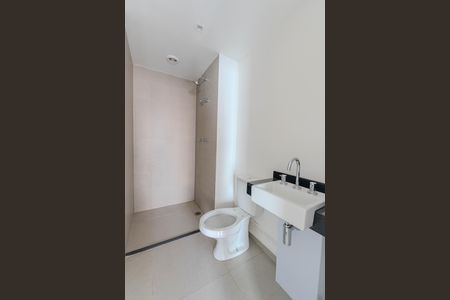 Studio para alugar com 28m², 1 quarto e sem vaga Studio para alugar com 28m², 1 quarto e sem vagaBanheiro