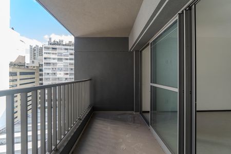 Studio para alugar com 28m², 1 quarto e sem vaga Studio para alugar com 28m², 1 quarto e sem vagaSacada