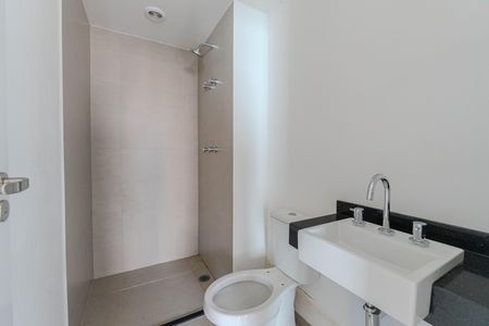 Studio para alugar com 28m², 1 quarto e sem vaga Studio para alugar com 28m², 1 quarto e sem vagaBanheiro
