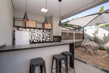 Área Comum - Churrasqueira 1 de apartamento para alugar com 2 quartos, 59m² em Jardim Santa Izabel, Hortolândia