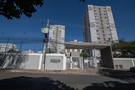 Fachada do Condomínio de apartamento para alugar com 2 quartos, 59m² em Jardim Santa Izabel, Hortolândia