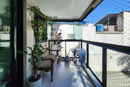 Varanda de apartamento à venda com 2 quartos, 79m² em Maracanã, Rio de Janeiro