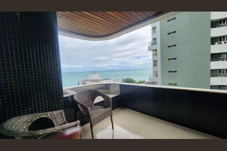 Varanda da sala de apartamento para alugar com 1 quarto, 49m² em Corredor da Vitória, Salvador