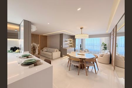 Sala de apartamento à venda com 3 quartos, 113m² em Jardim Messina, Jundiaí