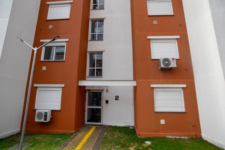 Fachada do bloco de apartamento para alugar com 2 quartos, 54m² em Santa Isabel, Viamão
