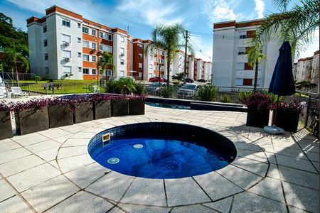 Área comum - Piscina de apartamento para alugar com 2 quartos, 54m² em Santa Isabel, Viamão