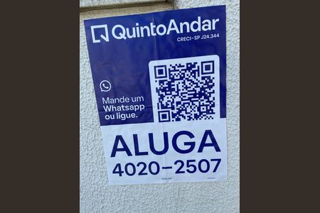 Studio para alugar com 36m², 1 quarto e 1 vagaPlaca