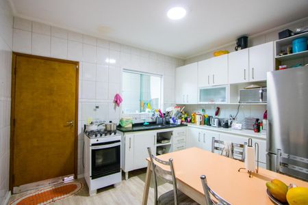 Cozinha de casa à venda com 3 quartos, 110m² em Vila Alzira, Santo André