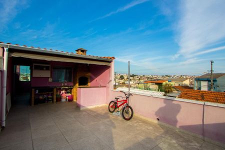 Espaço gourmet/Área externa de casa à venda com 3 quartos, 110m² em Vila Alzira, Santo André
