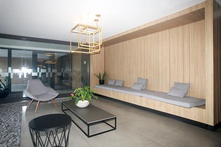 Área Comum - Lounge Recepção de apartamento para alugar com 1 quarto, 56m² em Santana, Porto Alegre