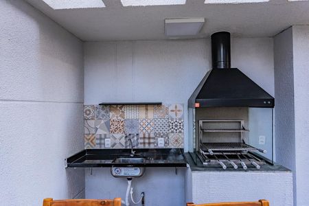 Área comum - Churrasqueira de apartamento para alugar com 2 quartos, 36m² em Vila Jaguara, São Paulo
