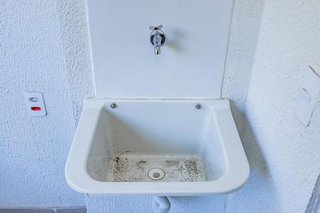 Apartamento para alugar com 36m², 2 quartos e sem vaga Apartamento para alugar com 36m², 2 quartos e sem vagaVaranda e área de serviço
