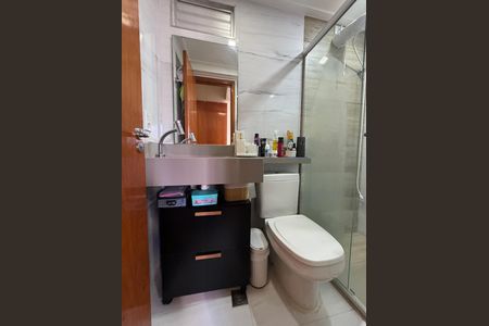 Banheiro da Suíte de apartamento para alugar com 3 quartos, 80m² em Águas Claras, Brasília