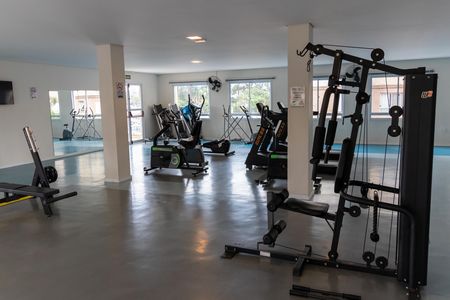 Apartamento à venda com 45m², 2 quartos e 1 vaga Apartamento à venda com 45m², 2 quartos e 1 vagaÁrea comum - Academia