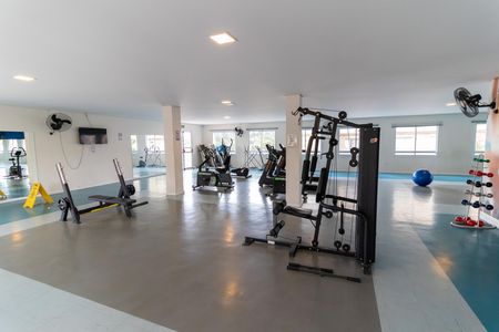 Apartamento à venda com 45m², 2 quartos e 1 vaga Apartamento à venda com 45m², 2 quartos e 1 vagaÁrea comum - Academia