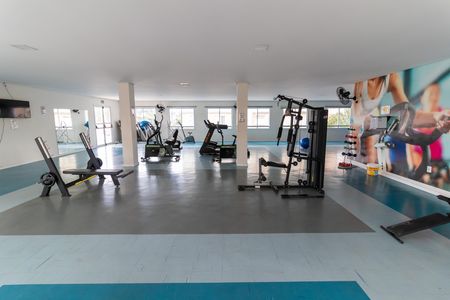 Apartamento à venda com 45m², 2 quartos e 1 vaga Apartamento à venda com 45m², 2 quartos e 1 vagaÁrea comum - Academia