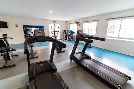 Apartamento à venda com 45m², 2 quartos e 1 vaga Apartamento à venda com 45m², 2 quartos e 1 vagaÁrea comum - Academia