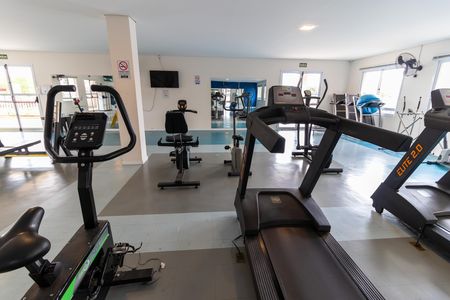Apartamento à venda com 45m², 2 quartos e 1 vaga Apartamento à venda com 45m², 2 quartos e 1 vagaÁrea comum - Academia