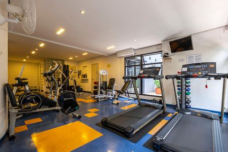 Apartamento para alugar com 50m², 1 quarto e 1 vaga Apartamento para alugar com 50m², 1 quarto e 1 vagaAcademia