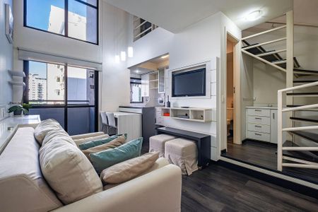 Apartamento para alugar com 50m², 1 quarto e 1 vaga Apartamento para alugar com 50m², 1 quarto e 1 vagaSala/Cozinha