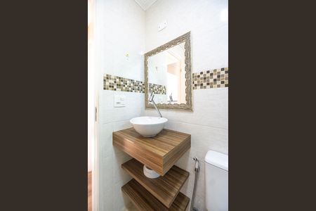 Banheiro  de apartamento à venda com 1 quarto, 49m² em Maranhão, São Paulo