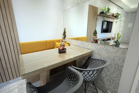 Sala de apartamento à venda com 2 quartos, 89m² em Vila Valparaíso, Santo André
