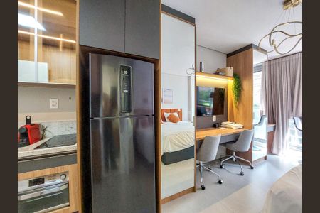Studio de kitnet/studio para alugar com 1 quarto, 26m² em Brooklin, São Paulo