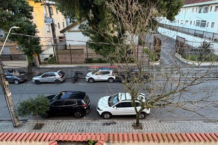 Vista da Sala de apartamento para alugar com 3 quartos, 110m² em Embaré, Santos