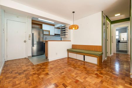 Sala/Cozinha de apartamento para alugar com 2 quartos, 64m² em Alto de Pinheiros, São Paulo